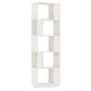 Boekenkast/Kamerscherm 51X25X163,5 Cm Massief Grenenhout Wit