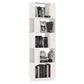 Boekenkast/Kamerscherm 51X25X163,5 Cm Massief Grenenhout Wit
