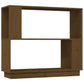 Boekenkast/Kamerscherm 80X25X70 Cm Massief Hout Honingbruin