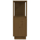 Boekenkast/Kamerscherm 80X25X70 Cm Massief Hout Honingbruin