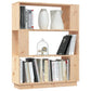 Boekenkast/Kamerscherm 80X25X101 Cm Massief Grenenhout