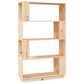 Boekenkast/Kamerscherm 80X25X132 Cm Massief Grenenhout