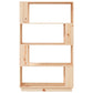 Boekenkast/Kamerscherm 80X25X132 Cm Massief Grenenhout