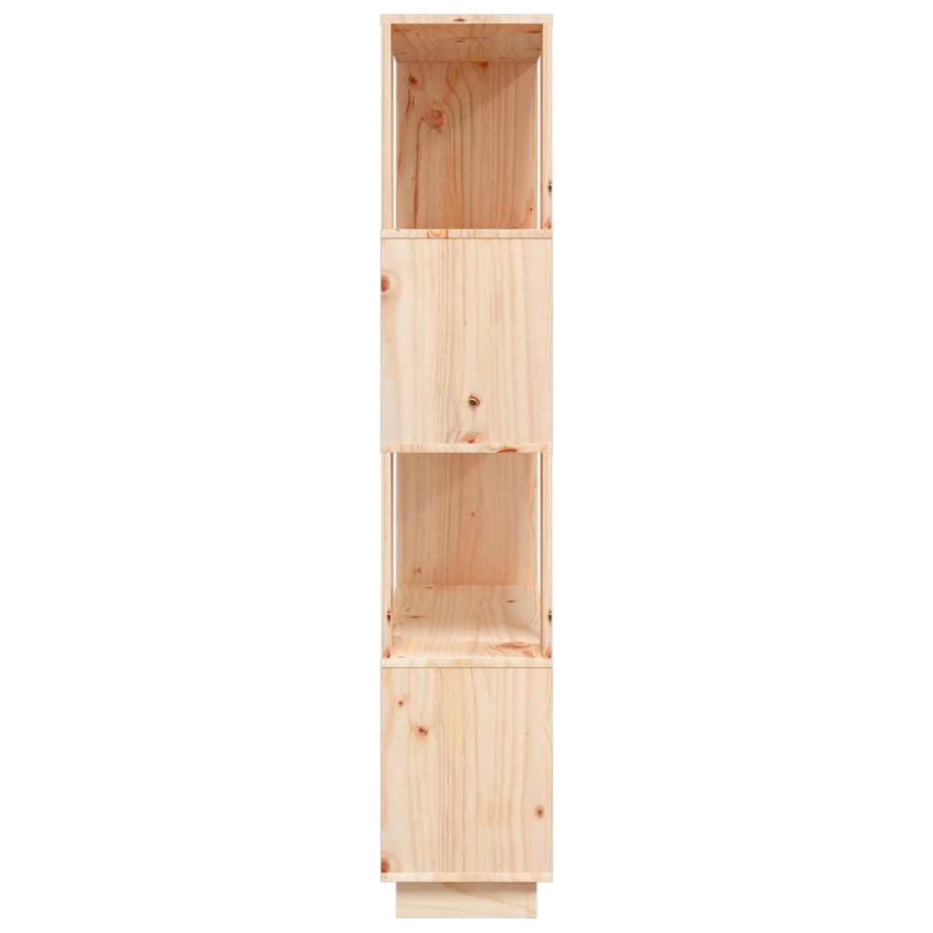 Boekenkast/Kamerscherm 80X25X132 Cm Massief Grenenhout