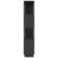 Boekenkast/Kamerscherm 80X25X132 Cm Massief Grenenhout Grijs