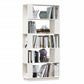 Boekenkast/Kamerscherm 80X25X163,5 Cm Massief Grenenhout Wit