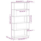 Boekenkast/Kamerscherm 80X25X163,5 Cm Grenenhout Honingbruin