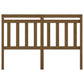 Hoofdbord 126X4X100 Cm Massief Grenenhout Honingbruin