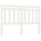 Hoofdbord 156X4X100 Cm Massief Grenenhout Wit