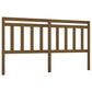 Hoofdbord 186X4X100 Cm Massief Grenenhout Honingbruin