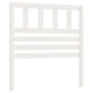 Hoofdbord 81X4X100 Cm Massief Grenenhout Wit