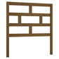 Hoofdbord 96X4X100 Cm Massief Grenenhout Honingbruin