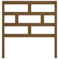 Hoofdbord 106X4X100 Cm Massief Grenenhout Honingbruin