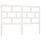 Hoofdbord 156X4X100 Cm Massief Grenenhout Wit