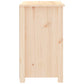 Nachtkastje 50X35X61,5 Cm Massief Grenenhout