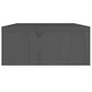 Monitorstandaard 60X24X10,5 Cm Massief Grenenhout Grijs