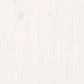 Monitorstandaard 80X24X10,5 Cm Massief Grenenhout Wit