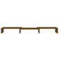 Monitorstandaard 80X24X10,5 Cm Massief Grenenhout Honingbruin