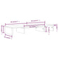 Monitorstandaard 80X24X10,5 Cm Massief Grenenhout Zwart
