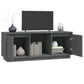 Tv-Meubel 110,5X35X44 Cm Massief Grenenhout Grijs