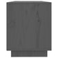 Tv-Meubel 110,5X35X44 Cm Massief Grenenhout Grijs
