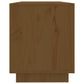 Tv-Meubel 110,5X35X44 Cm Massief Grenenhout Honingbruin