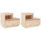 Nachtkastjes 2 St 60X34X51 Cm Massief Grenenhout