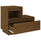 Nachtkastje 60X34X51 Cm Massief Grenenhout Honingbruin