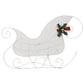 Buitenkerstversiering Rendieren En Slee 60 Led's Wit
