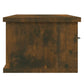 Wandkast 88X26X18,5 Cm Bewerkt Hout Gerookt Eikenkleurig