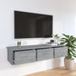 Wandkast 88X26X18,5 Cm Bewerkt Hout Grijs Sonoma Eikenkleurig