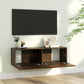 Tv-Wandmeubel 100X30X30 Cm Bewerkt Hout Gerookt Eikenkleurig