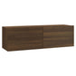 Tv-Wandmeubel 100X30X30 Cm Bewerkt Hout Bruineikenkleurig