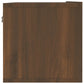Tv-Wandmeubel 120X30X30 Cm Bewerkt Hout Bruineikenkleurig