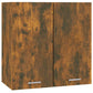 Wandkast Hangend 60X31X60 Cm Bewerkt Hout Gerookt Eikenkleurig
