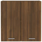 Wandkast Hangend 60X31X60 Cm Bewerkt Hout Bruineikenkleurig