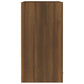 Wandkast Hangend 60X31X60 Cm Bewerkt Hout Bruineikenkleurig