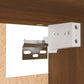 Wandkast Hangend 60X31X60 Cm Bewerkt Hout Bruineikenkleurig