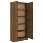 Boekenkast 82,5X30,5X185,5 Cm Bewerkt Hout Bruineikenkleurig
