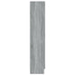 Vitrinekast 82,5X30,5X150 Cm Bewerkt Hout Grijs Sonoma Eiken