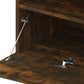 Tv-Meubelen Met Led-Verlichting 2 St 75X35X40 Cm Gerookt Eiken