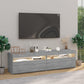 Tv-Meubelen Met Led-Verlichting 2 St 75X35X40 Cm Grijs Sonoma