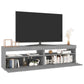 Tv-Meubelen Met Led-Verlichting 2 St 75X35X40 Cm Grijs Sonoma