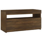 Tv-Meubel Met Led-Verlichting 75X35X40 Cm Bruineikenkleurig