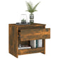 Nachtkastjes 2 St 40X30X39 Cm Bewerkt Hout Gerookt Eikenkleurig