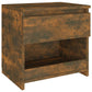 Nachtkastjes 2 St 40X30X39 Cm Bewerkt Hout Gerookt Eikenkleurig