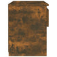 Nachtkastjes 2 St 40X30X39 Cm Bewerkt Hout Gerookt Eikenkleurig