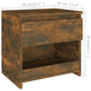Nachtkastjes 2 St 40X30X39 Cm Bewerkt Hout Gerookt Eikenkleurig