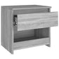 Nachtkastjes 2 St 40X30X39 Cm Bewerkt Hout Grijs Sonoma Eiken