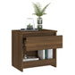 Nachtkastjes 2 St 40X30X39 Cm Bewerkt Hout Bruineikenkleurig